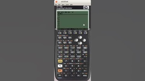 HP 50g - Principios basicos - Alterando contraste do lcd