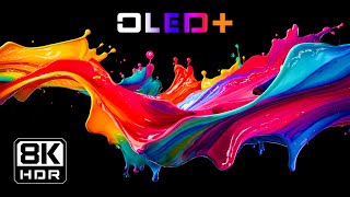 Best Of Oled Explosive Paint Color Fusion In 8K Hdr Dolby Vision