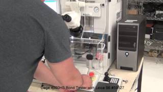 Dage 4000HS Bond Tester with Leica S6 #59527