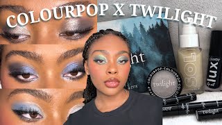 twilight x colourpop collection  review + 3 looks