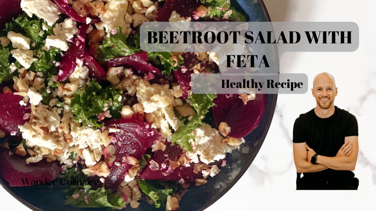 STOP Eating Junk! Try this super easy HEALTHY FOOD recipe instead! Beetroot Salad with Feta
