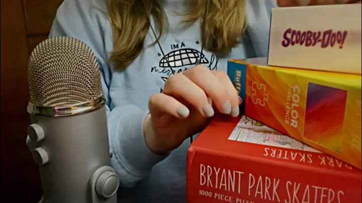 ASMR Jigsaw Puzzle Haul 🧩 Whispering, Tapping, Scratching, Tracing