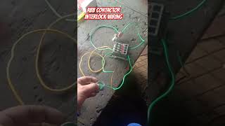 ABB Contactor interlocking wiring important hai youtube electrician rklongelectronic shots