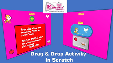 How to Create Drag and Drop Activity in Scratch?