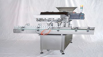 Fully automatic tablets capsules counting filling bottling boxing cartoning end packaging solution