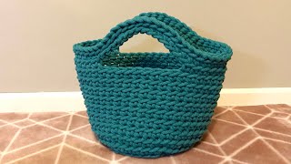 Crochet Tote Bag 4  Beginner Friendly