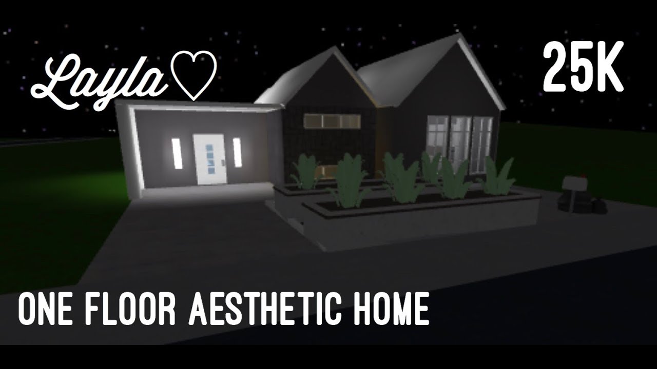 Aesthetic Roblox House One Floor Free Online Roblox Games To Play - aesthetic roblox ideas irobux group