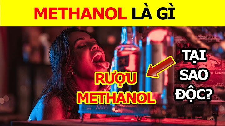 Cách xử lý methanol