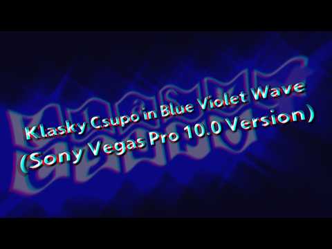 Klasky Csupo in Blue Violet Wave (Sony Vegas Pro 10.0 Version)