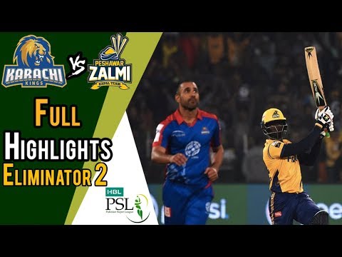 Full Highlights | Karachi Kings Vs Peshawar Zalmi | Eleminator 2 | 21 March | HBL PSL 2018 VIDEO