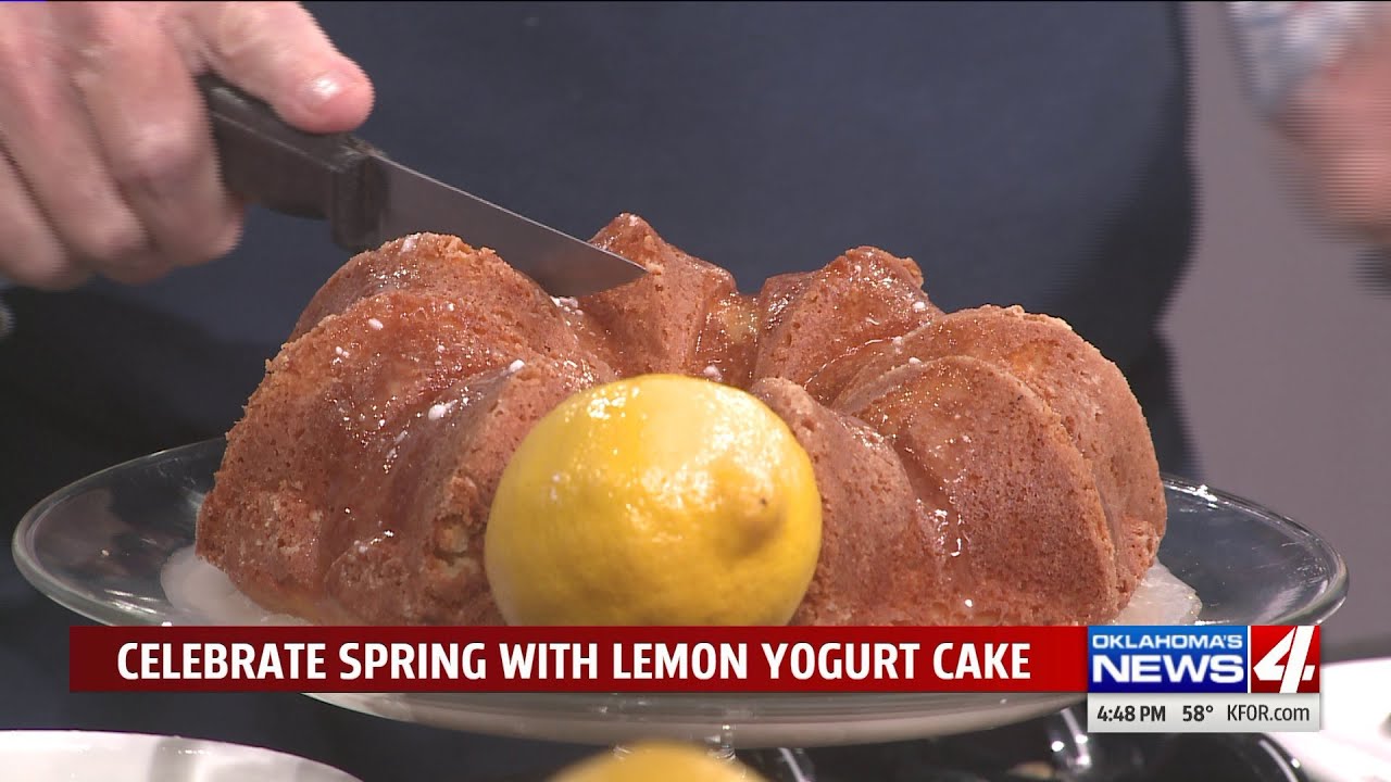 Made in Oklahoma Lemon Yogurt Cake YouTube