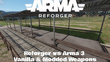 Arma Reforger vs. Arma 3 Vanilla and Modded Weapons!