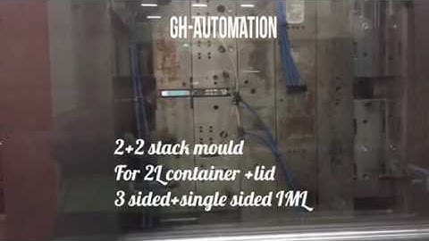 2+2 Stack mould, IML system