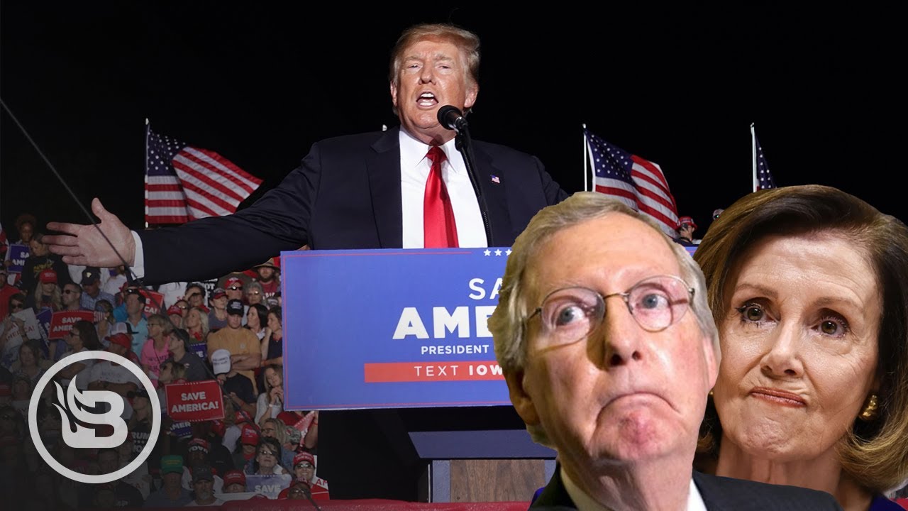 Trump TORCHES McConnell, Pelosi, and Media at Rally...Establishment FREAKS OUT