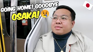 Going home! Osaka to Manila! 🇯🇵 + Travel Process | Jm Banquicio