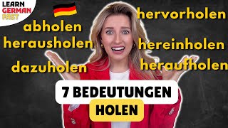 'HOLEN'   PRÄFIXE (Wortwörtliche Bedeutungen) Wortschatz erweitern B1-C1 🇩🇪 Learn German Fast