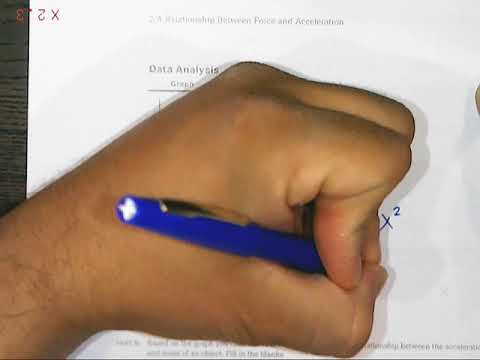 Unit 2 - Dynamics - Relationship between Force and Acceleration - YouTube