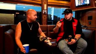 Rock 94 1/2's Scotty Bunz of Steele interviews David Draiman of Disturbed