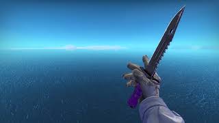 cs go showcase m9 bayonet ultraviolet field tested from youtube