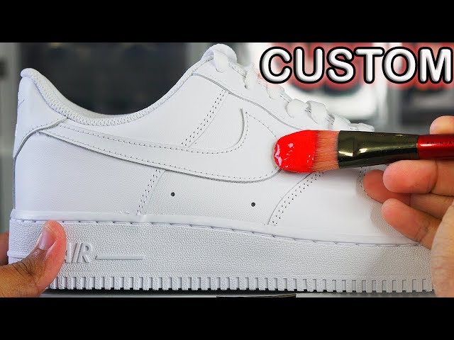 How To Customize Your Air Force 1's With EXPENSIVE Designer Fabric