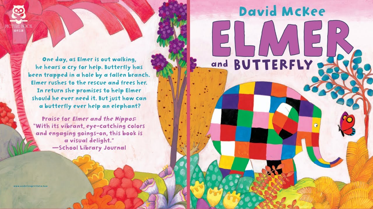 Elmer And Butterfly with Multi-Voice Reading, written and illustrated by David McKee | 2015