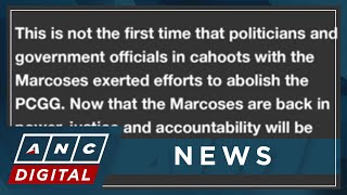 PCGG abolition 'possible' under Marcos admin: La Viña | ANC