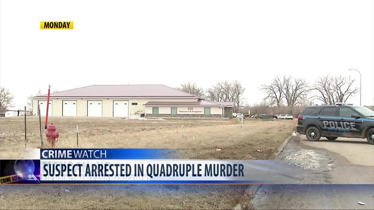 Suspect arrested in quadruple homicide - YouTube