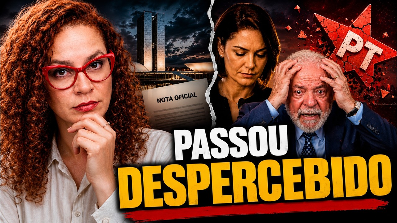 MICHELLE BOLSONARO VOLTA ATRÁS — mas o estrago já estava feito