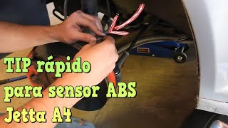 Creía que era el sensor ABS Jetta 2006 | Omar VW