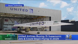 United Airlines Buying 15 Supersonic Jets; Could Begin Flying In 2029