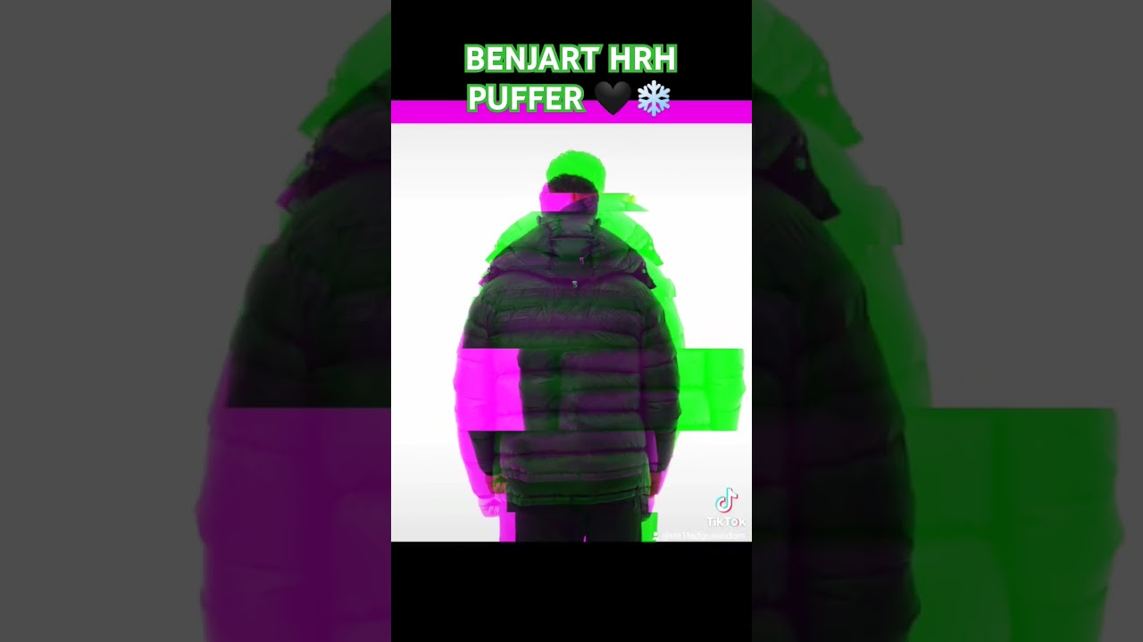 Benjart HRH puffer jacket #benjart #pufferjacket