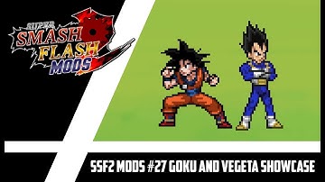 SSF2 Mods#27: Goku and Vegeta Showcase