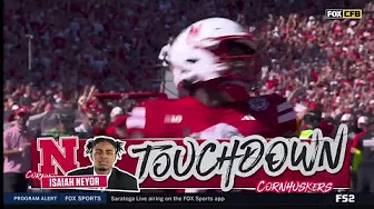 Isaiah Neyor Stays on His Feet 59yds for the Score vs. UTEP | Nebraska Football thumbnail
