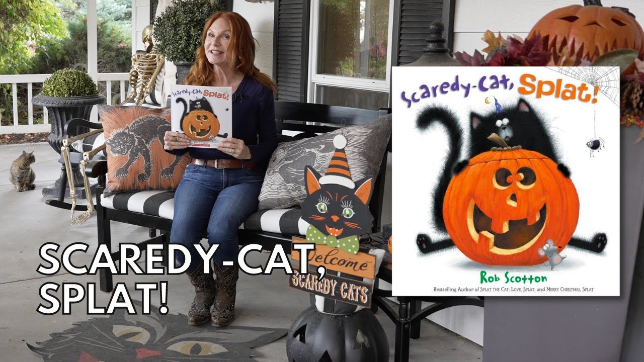 Scaredy-Cat Splat! Halloween Read Aloud Book Companion Reading