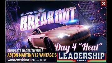ASTON MARTIN V12 VANTAGE S SERIES "DAY 4 – HEAT" #NFS_NO_LIMITS #NFS_BLACKRIDGE_BREAKOUT #SPECIAL