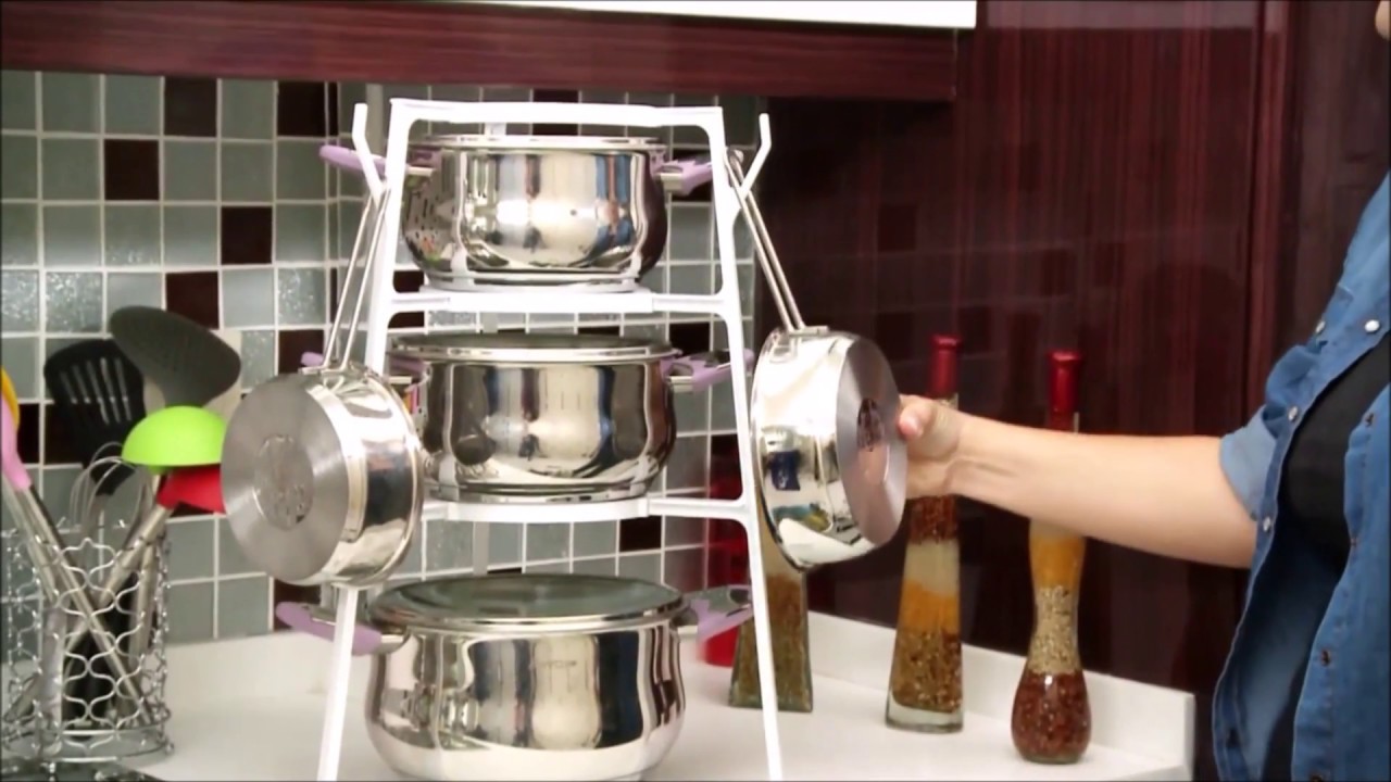 PanTree Cookware Organizer - YouTube