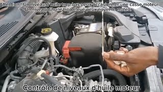 Je Texplique Comment Faire Les Contrôle De Niveaux De Ta Voiture