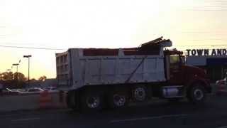 Kenworth T800 dump truck jake brake