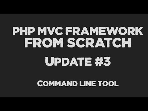 PHP MVC Framework from scratch | Update#3 | Source code included | Quick programming tutorial