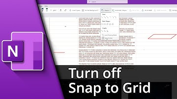 OneNote: Turn off Snap to Grid ✅ Tutorial