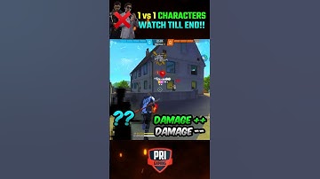 🔥3 Secret 1v1 Characters for Grandmaster Push🤯in Garena Freefire #shorts #Short | PRI GAMING