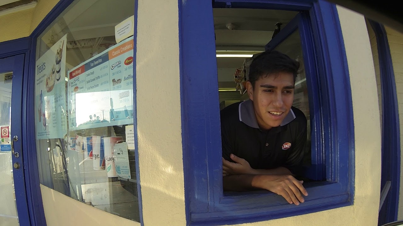 Dairy Queen's Musical Drive Around DriveThru Chocolate Sundae Windows