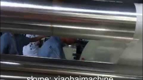 plastic pp window paper bag making machine