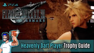 Final Fantasy 7 Remake - Heavenly Dart Player Trophy Guide - Dart Board Mini-Game