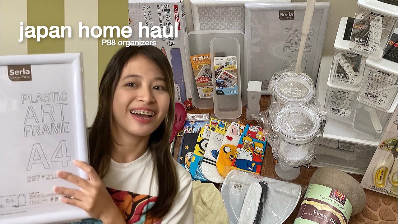 organizers for only P88 / japan home centre huge haul 🛒 | nicky merilo