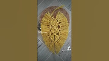 Tutorial macramè Albero della vita