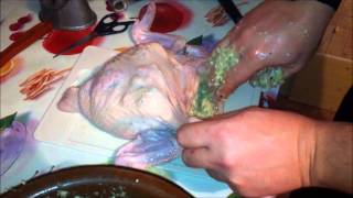 курица фаршированная курица фаршированная