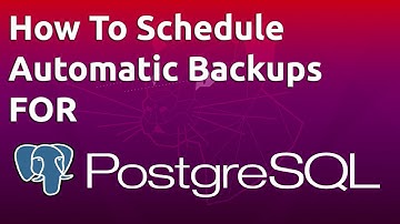 Schedule Automatic Backups for PostgreSQL with pgAgent in pgAdmin