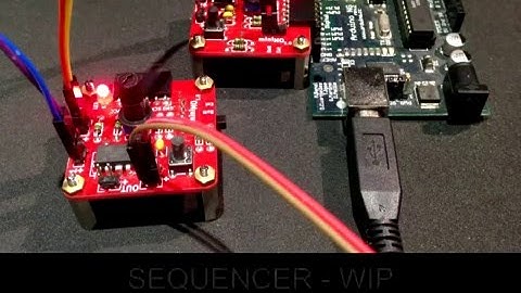 miniMO mini modular synth - Sequencer - WIP