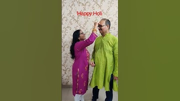 happy Holi - Amar Sir and Babita Singh #shorts